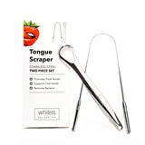 Raspador de lengua de acero inoxidable
